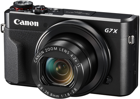 Canon G7 X Digital Camera PNG Image