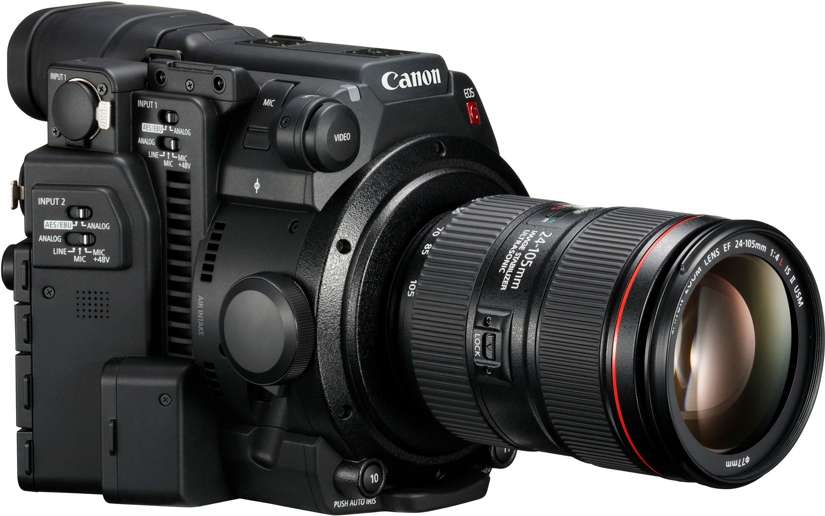 Canon_ Professional_ Video_ Camera PNG Image