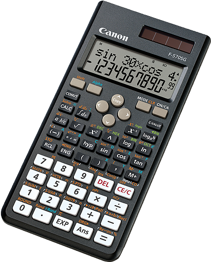 Canon Scientific Calculator F570 S G PNG Image