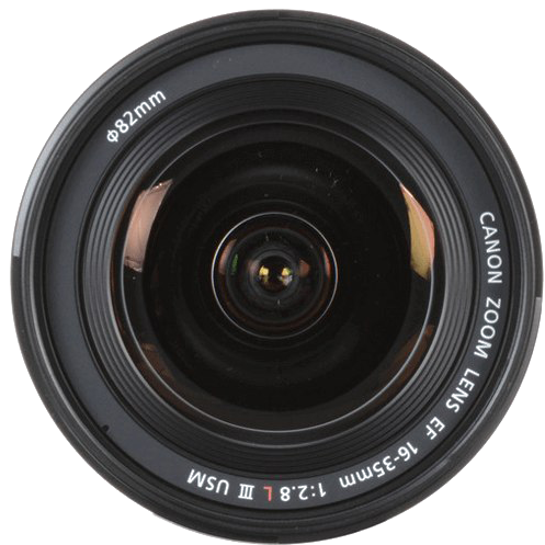 Canon Zoom Lens Close Up PNG Image