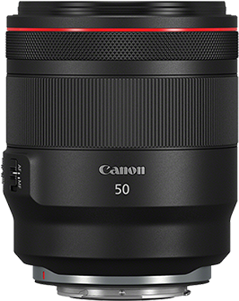 Canon50mm Lens Product Shot PNG Image