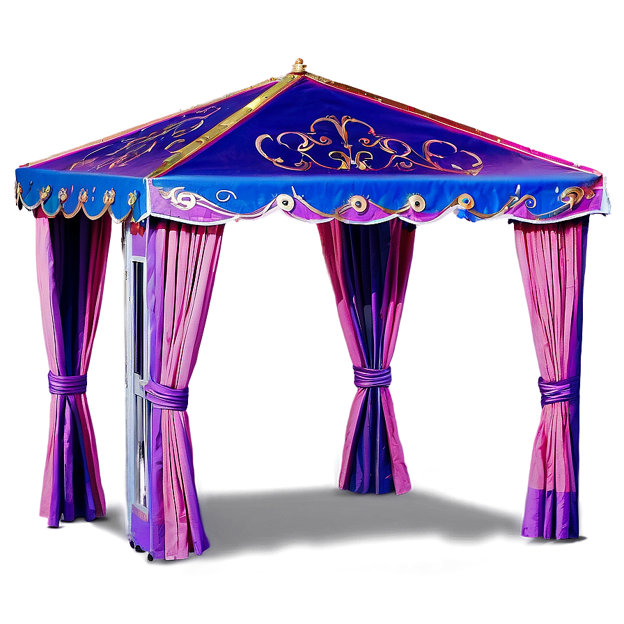 Canopy With Curtains Png 5 PNG Image