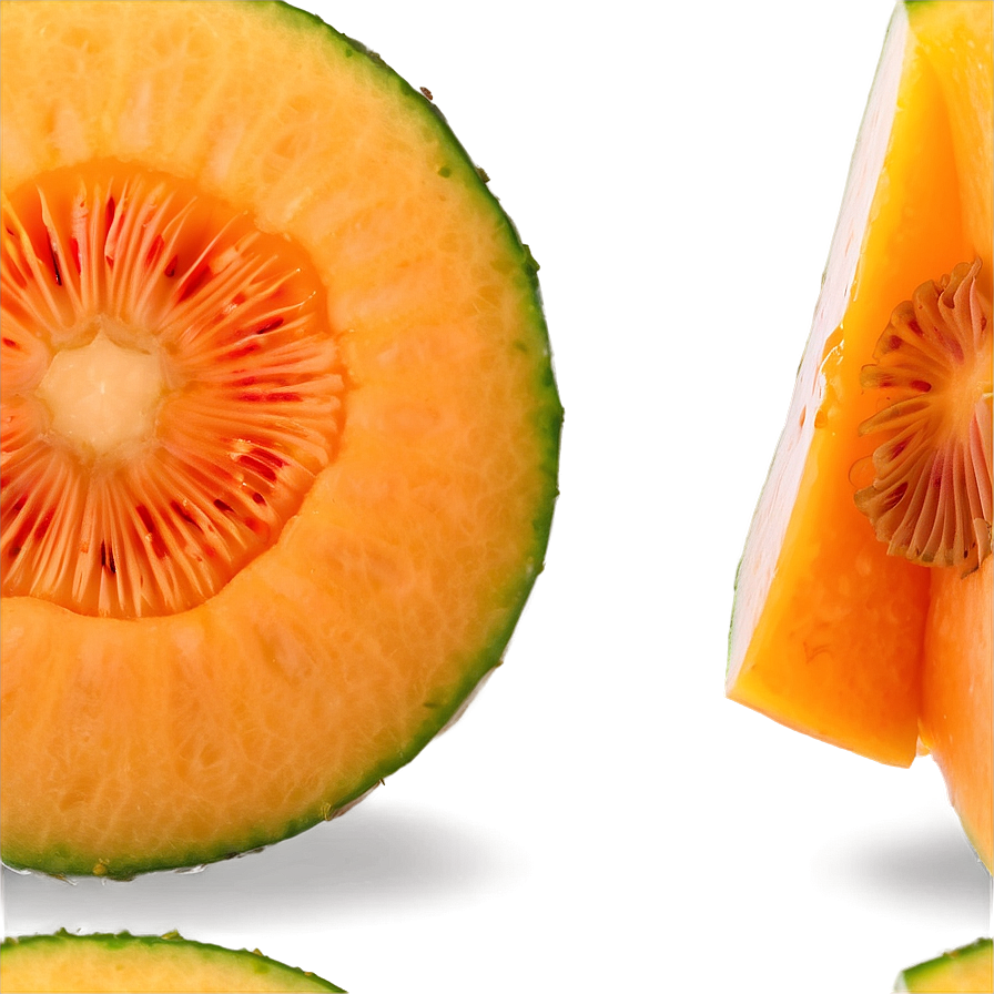 Cantaloupe Slice Png 70 PNG Image