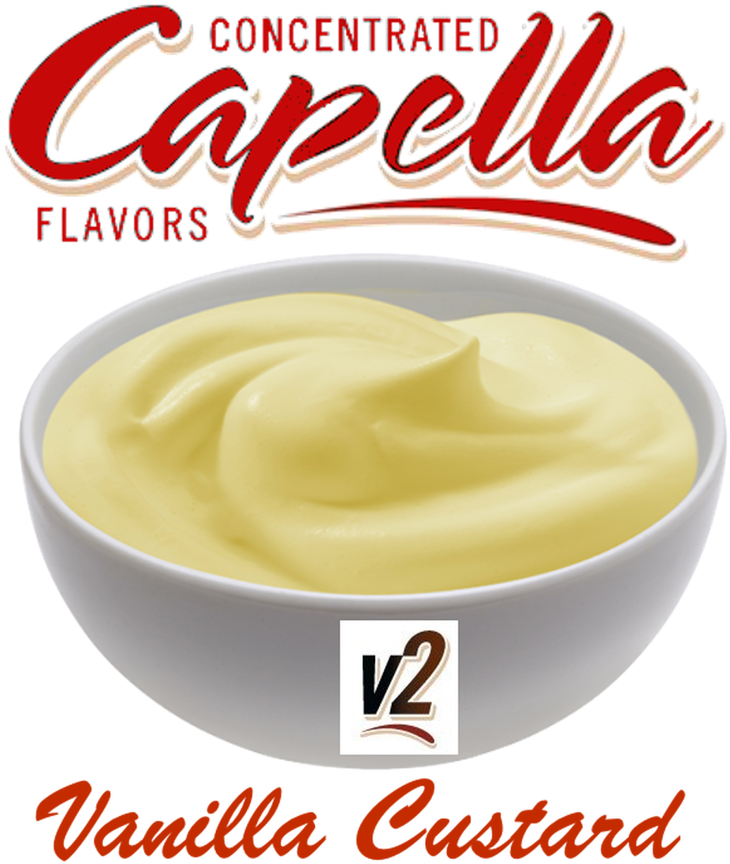 Capella Vanilla Custard Flavor Concentrate PNG Image