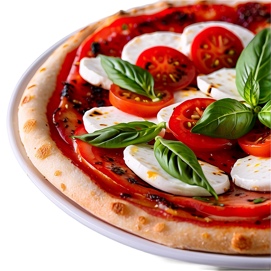 Caprese Salad Pizza Png Iul PNG Image