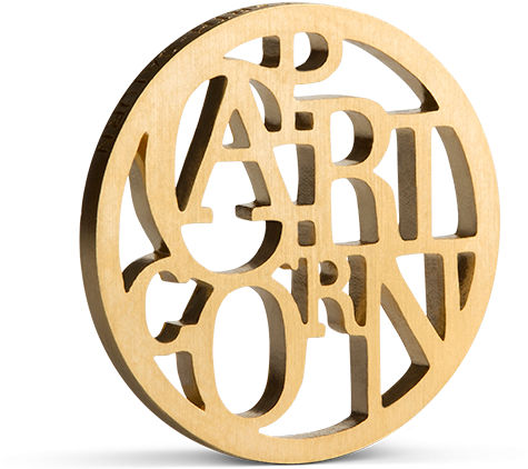 Capricorn Zodiac Sign Wooden Cutout PNG Image