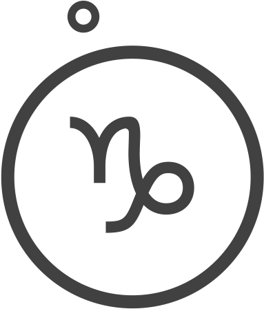 Capricorn Zodiac Symbol PNG Image