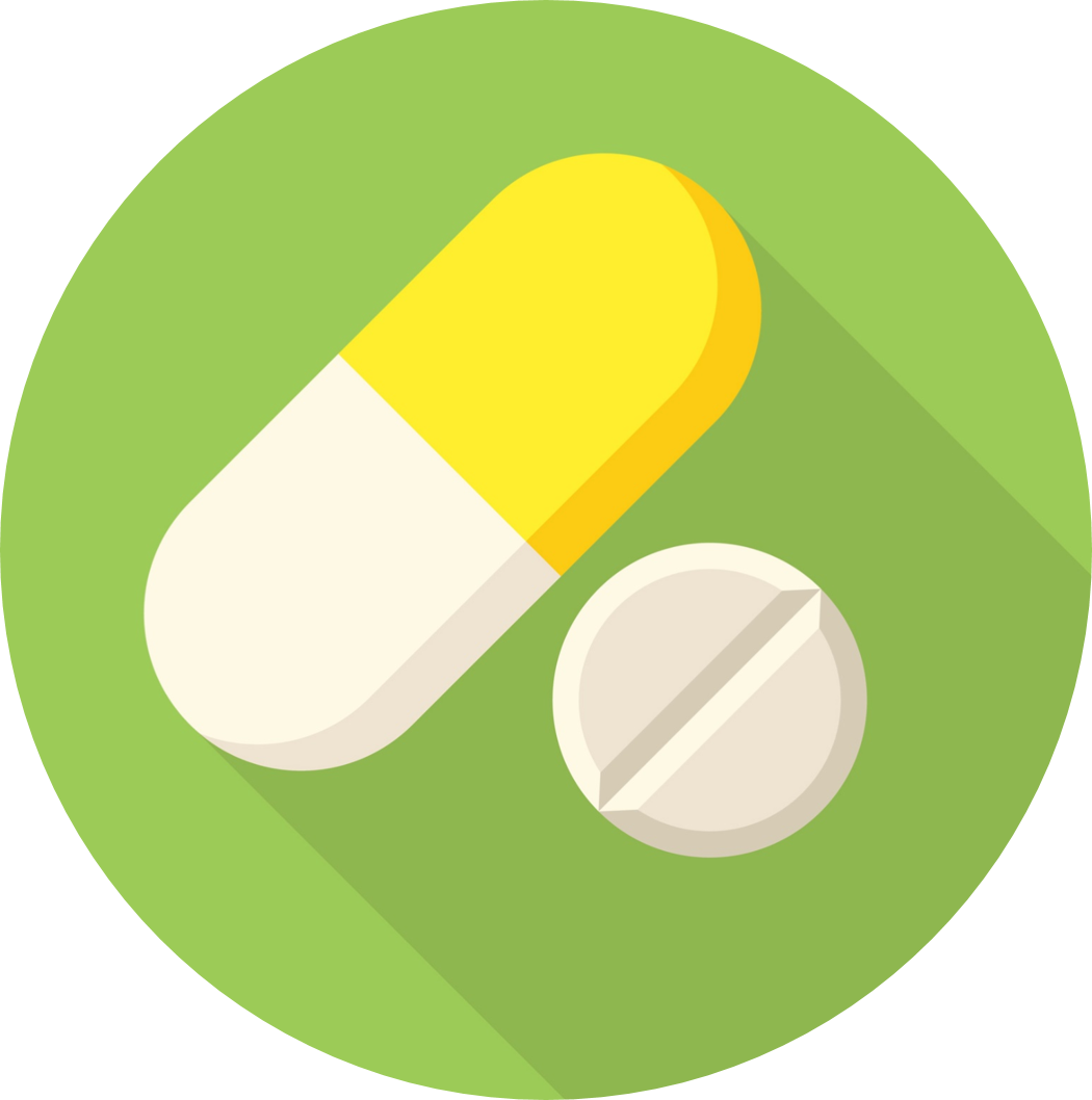 Capsuleand Tablet Icon PNG Image