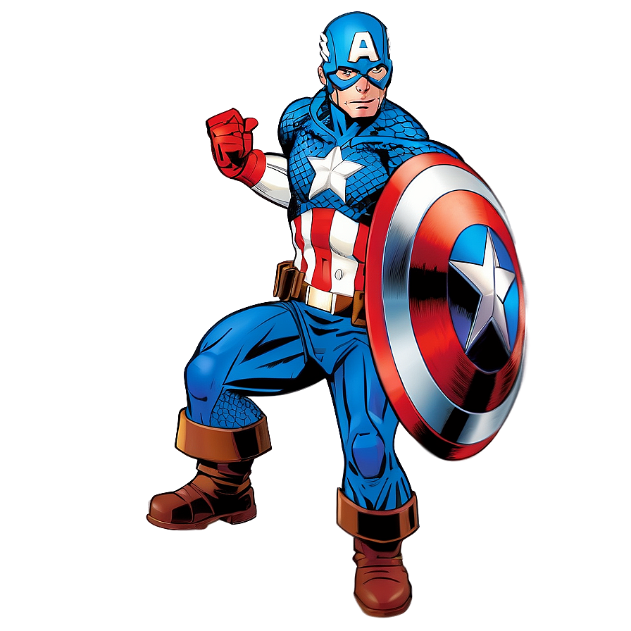 Captain America Birthday Party Png Scm PNG Image