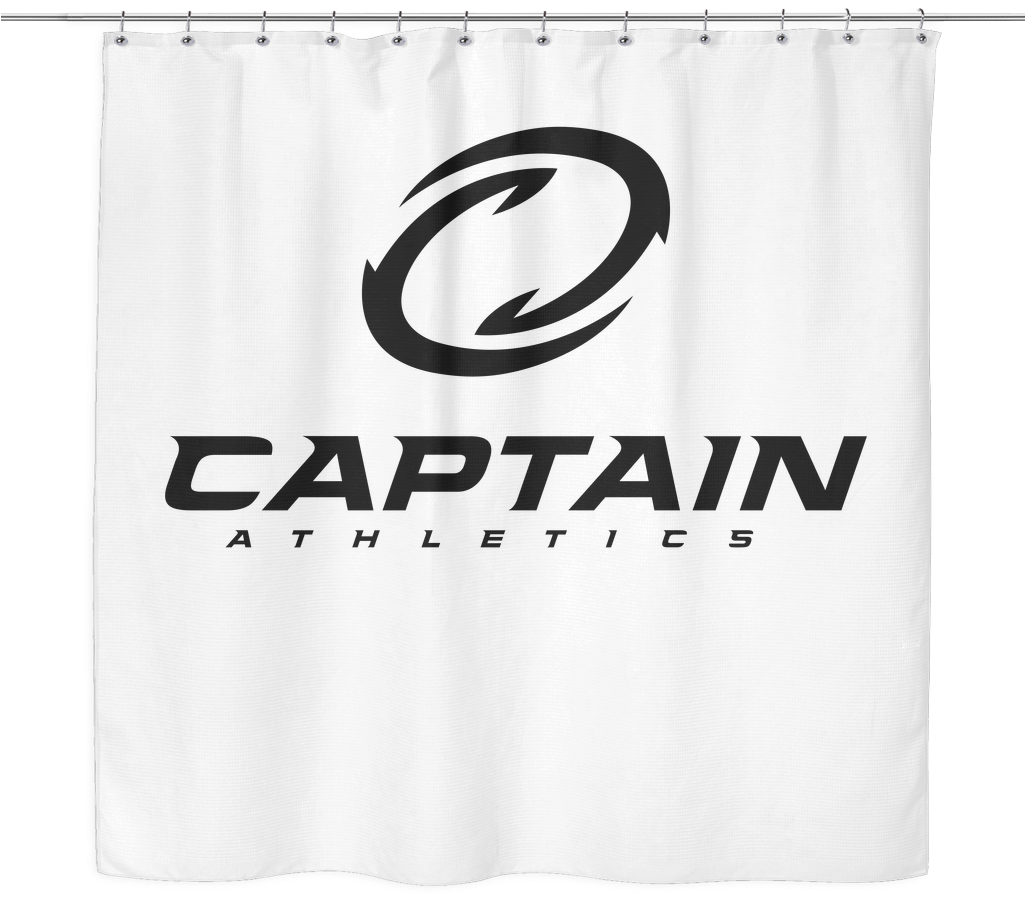 Captain Athletics Shower Curtain PNG Image