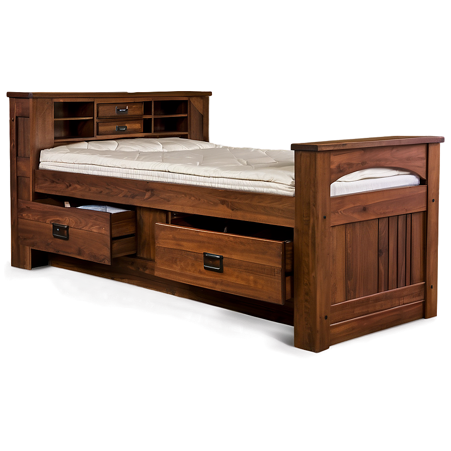 Captains Bed With Storage Png Dnu65 PNG Image