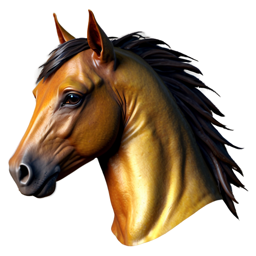 Captivating Horse Head Concept Png Rwq PNG Image