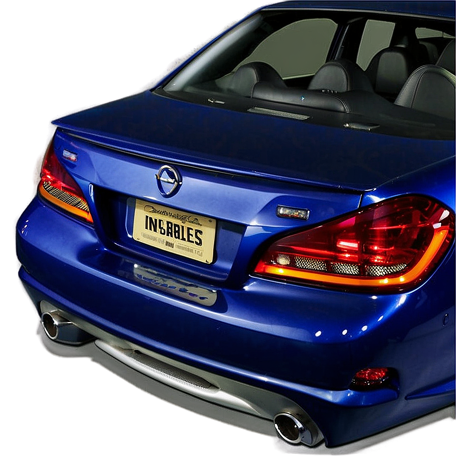 Car Back Bumper Png Qrk PNG Image