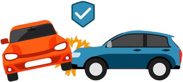 Car Collision Illustration PNG Image