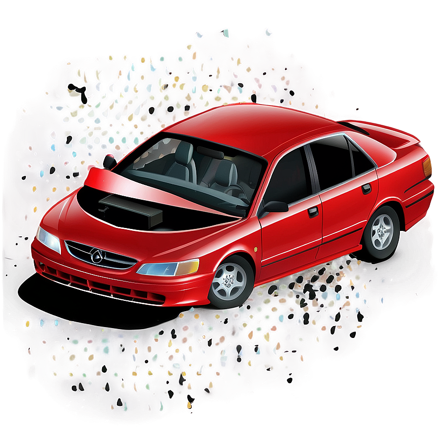 Car Crash A PNG Image