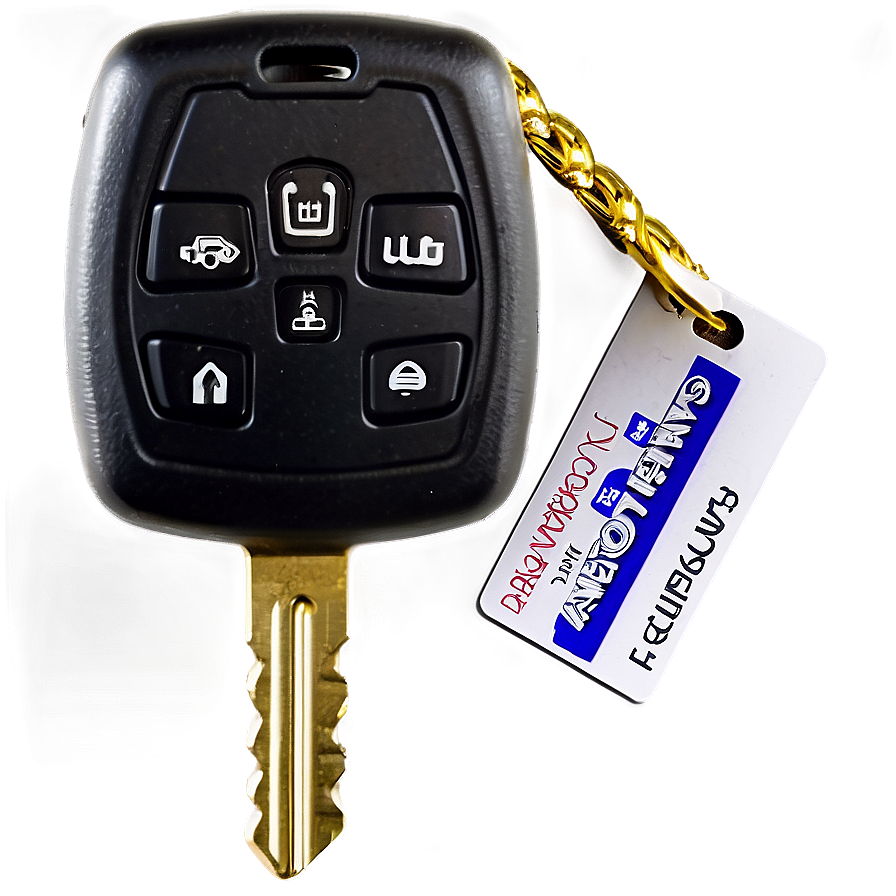 Car Key With Tag Png Ivm PNG Image