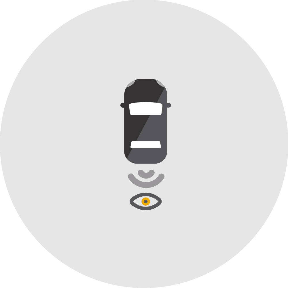 Car Parking Sensor Icon PNG Image