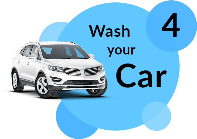 Car Wash Reminder Graphic PNG Image