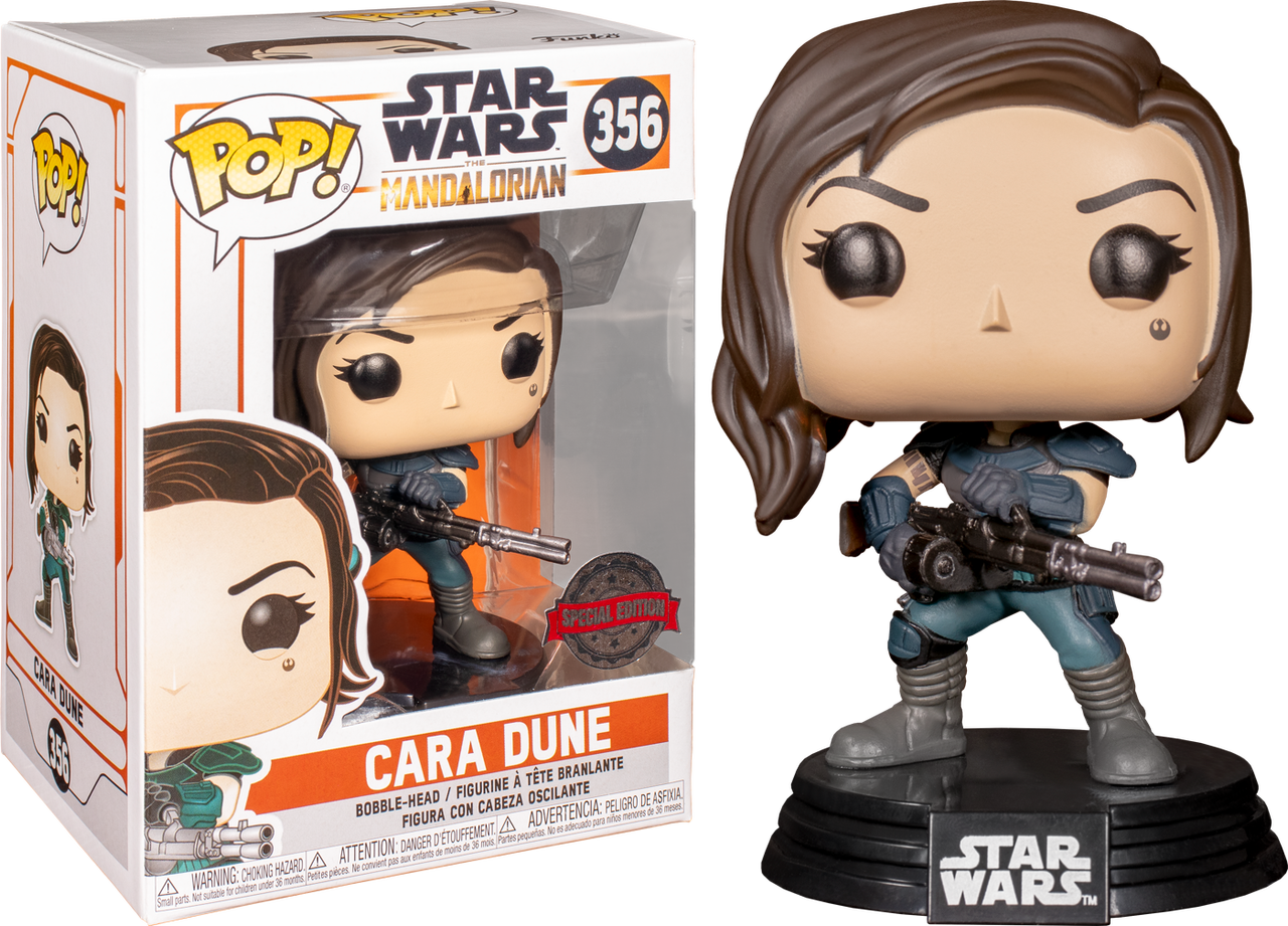 Cara Dune Funko Pop Mandalorian PNG Image