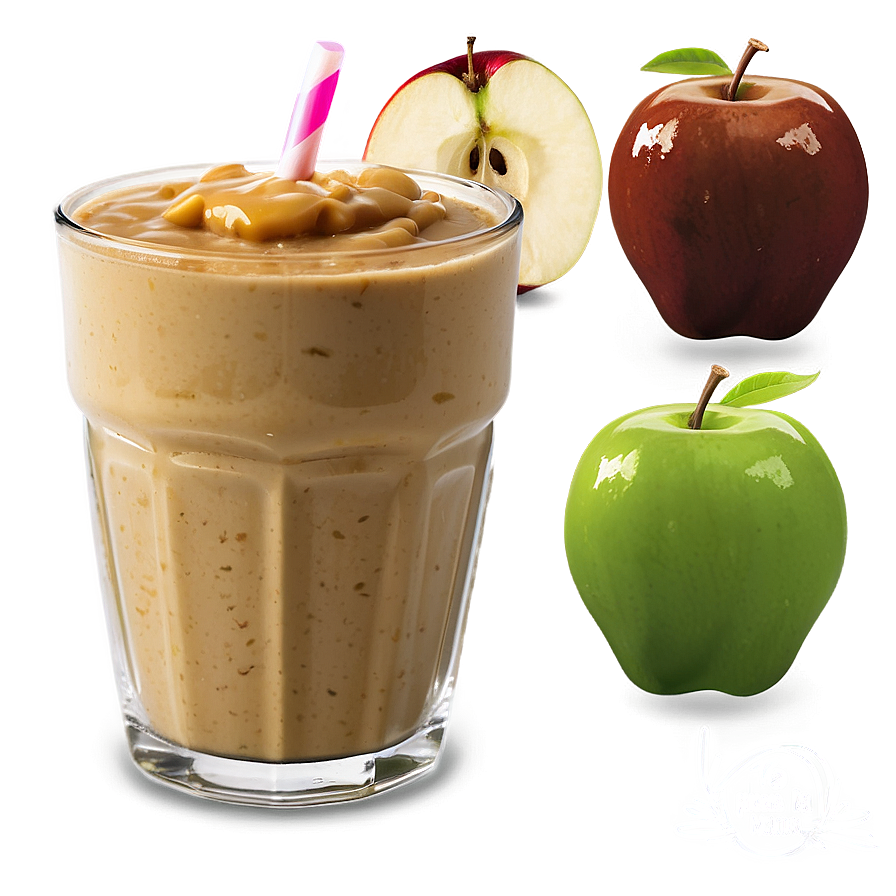 Caramel Apple Smoothie Png Mnn86 PNG Image