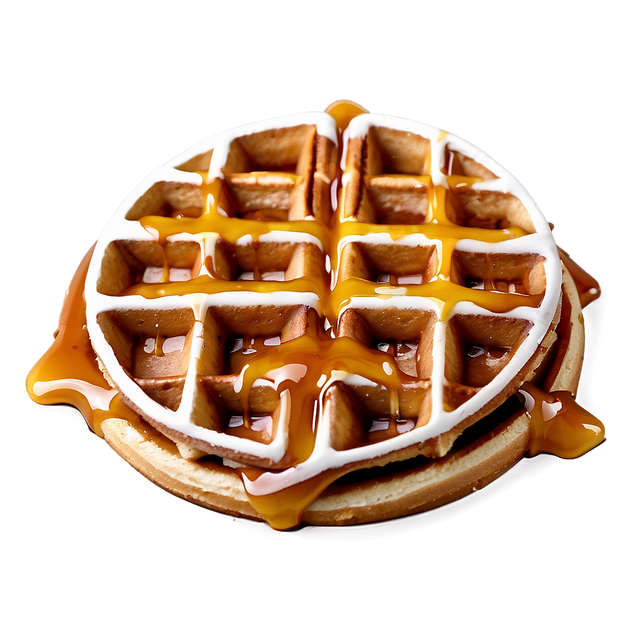 Caramel Apple Waffle Png 05212024 PNG Image