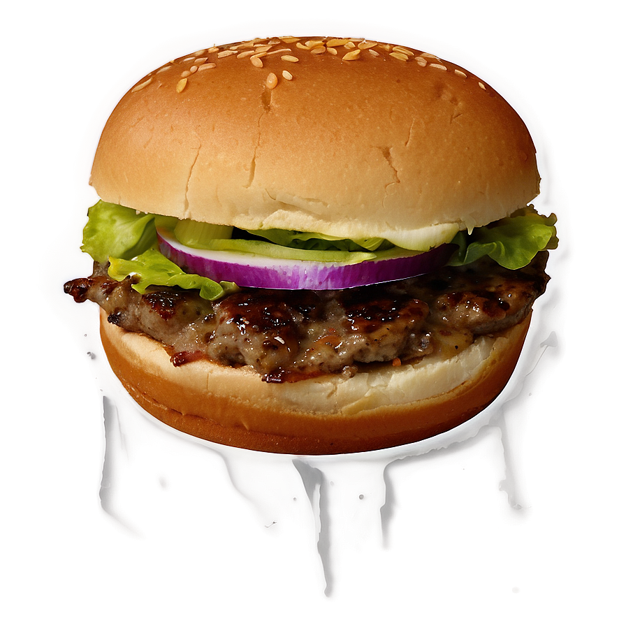 Caramelized Onion Burger Png 31 PNG Image