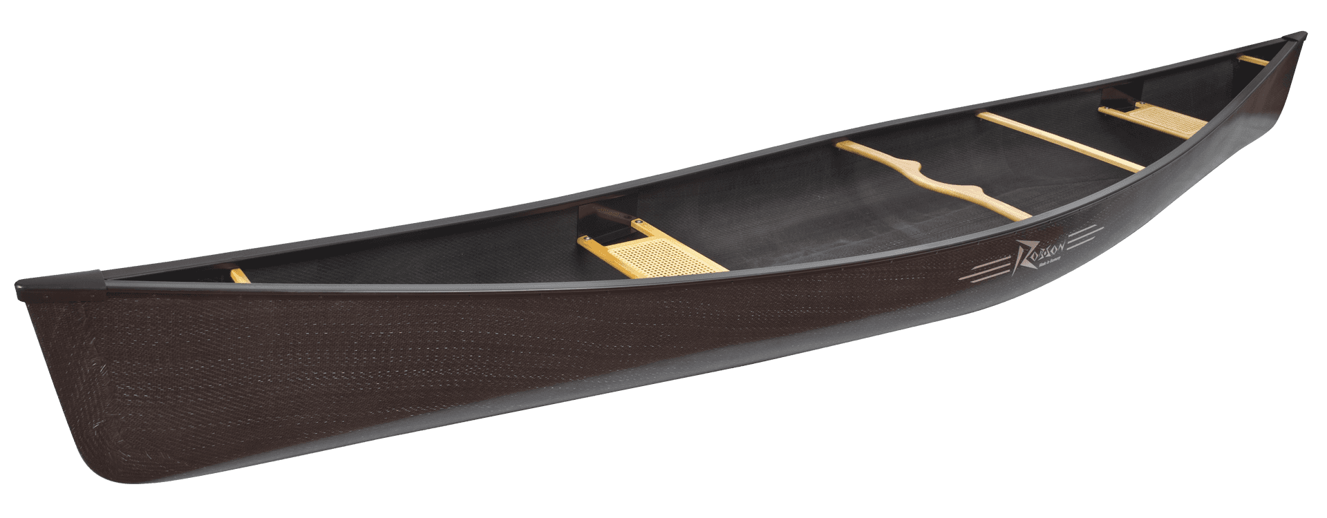 Carbon Fiber Canoe Profile PNG Image