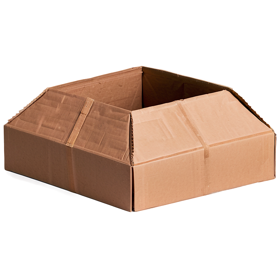 Cardboard Box Open Lid Png 34 PNG Image