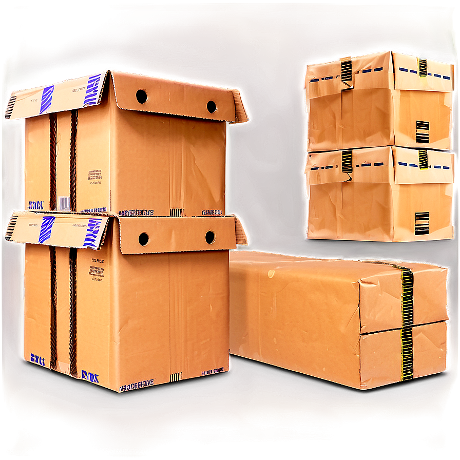 Cardboard Packaging Material Png 05242024 PNG Image