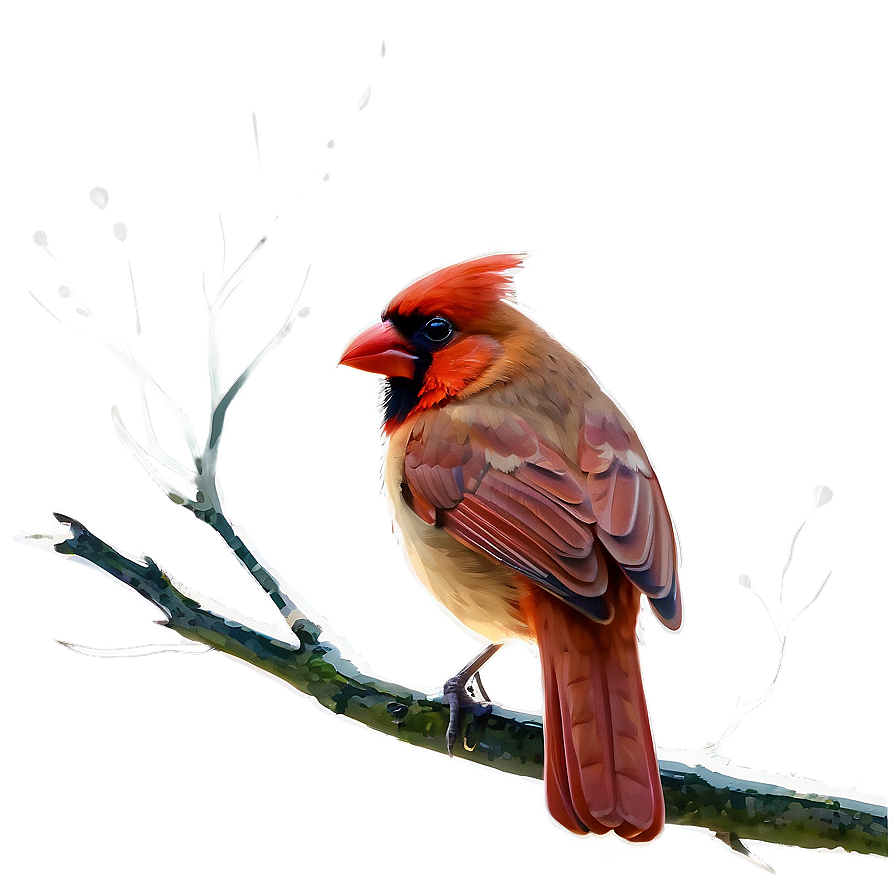 Cardinal Bird Vector Png 81 PNG Image