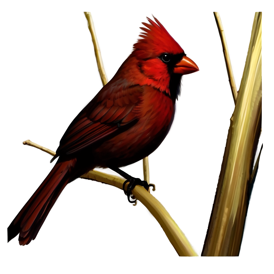 Cardinal Silhouette Png Nay56 PNG Image