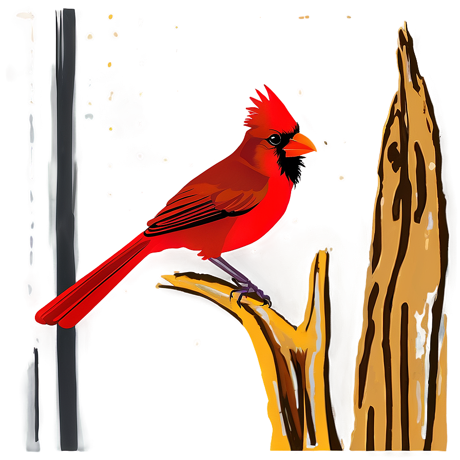 Cardinal Vector Art Png 05242024 PNG Image