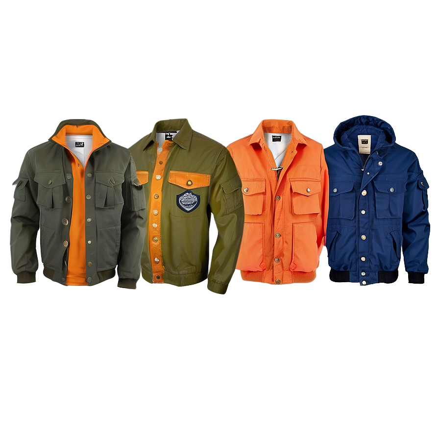 Cargo Jacket Png Npl PNG Image