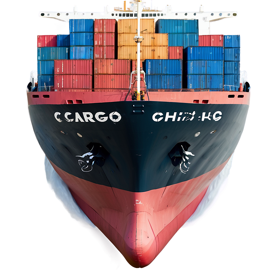 Cargo Ship A PNG Image