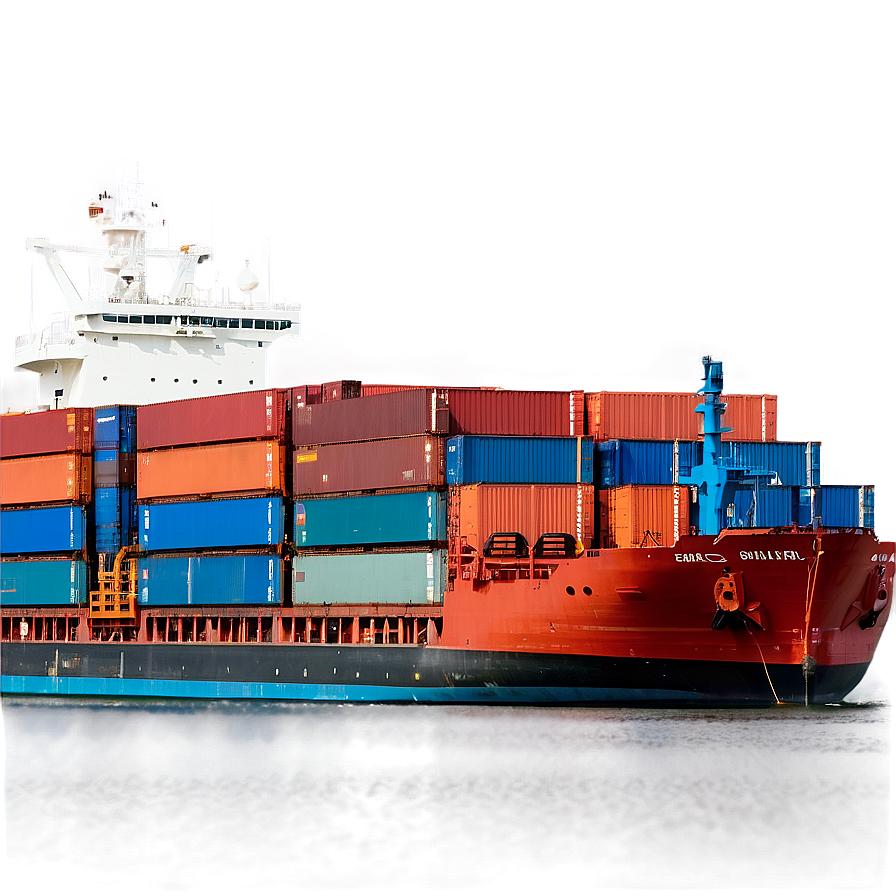 Cargo Ship At Dock Png Wdc66 PNG Image