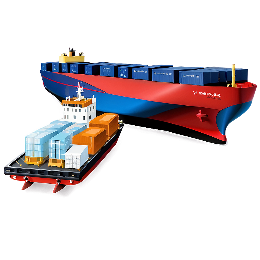 Cargo Ship Png Uyy46 PNG Image