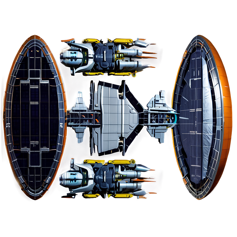 Cargo Starship Layout Png Las PNG Image