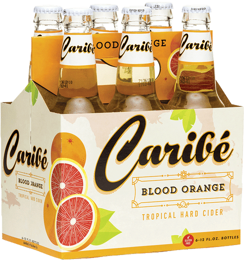 Caribe Blood Orange Cider Pack PNG Image