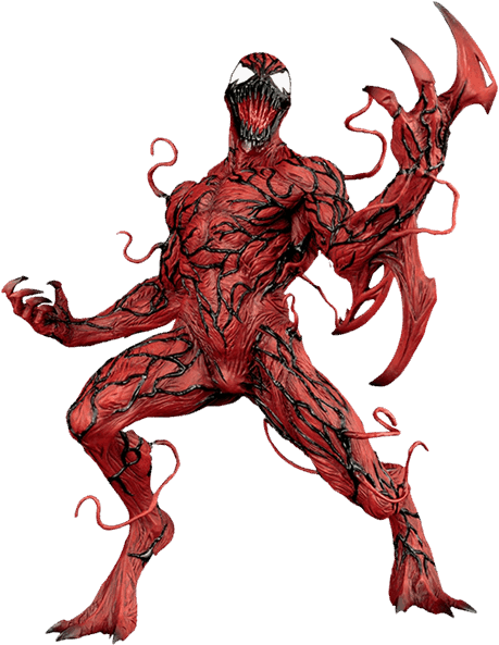 Carnage Character Illustration PNG Image