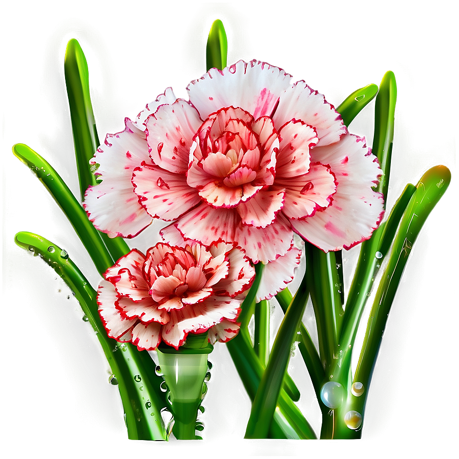 Carnation Dew Drops Png 14 PNG Image