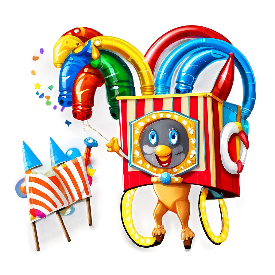 Carnival Celebration Scene Png Ykq43 PNG Image