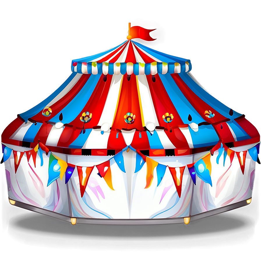 Carnival Tent Illustration Png 63 PNG Image