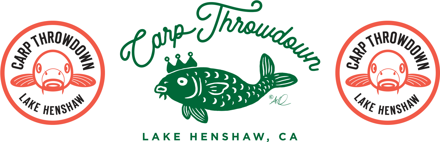 Carp Throwdown Event Logo PNG Image