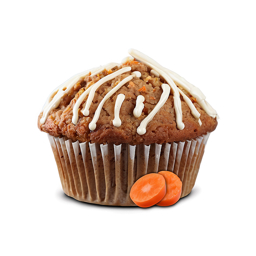 Carrot Cake Muffin Png Woe PNG Image