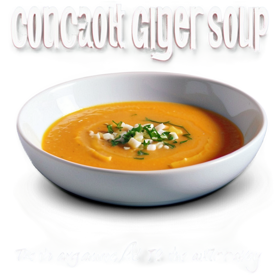 Carrot Ginger Soup Png 16 PNG Image