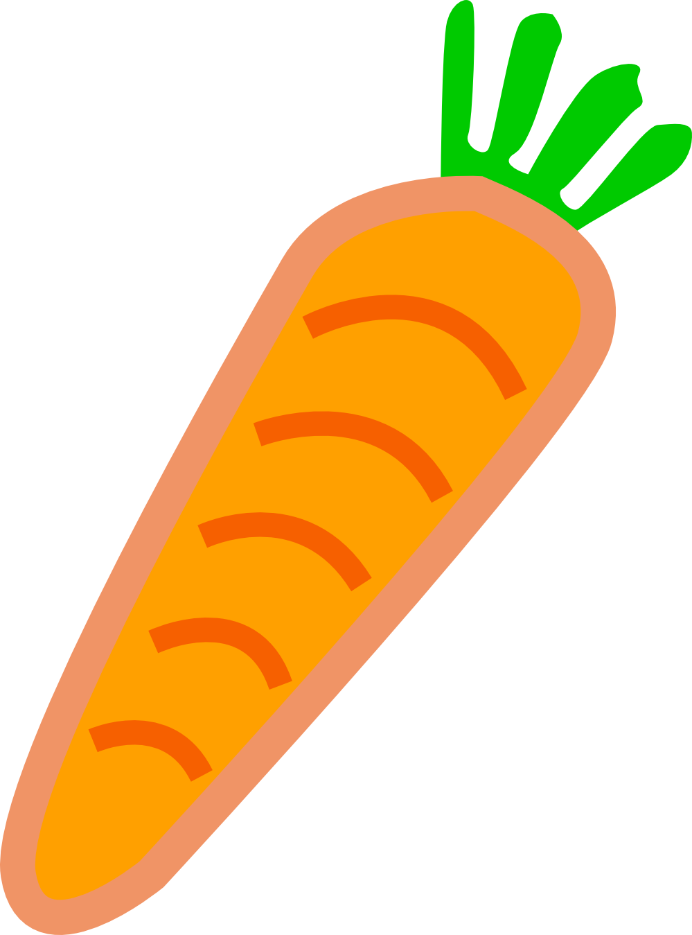 Carrot Icon Graphic PNG Image