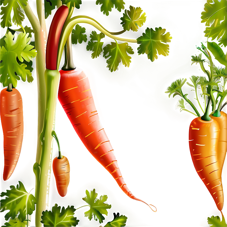 Carrot Plant Png 05242024 PNG Image