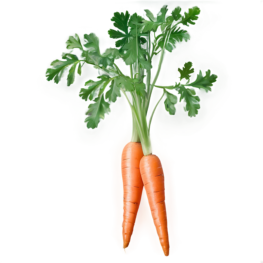 Carrot With Leaves Png Spx PNG Image