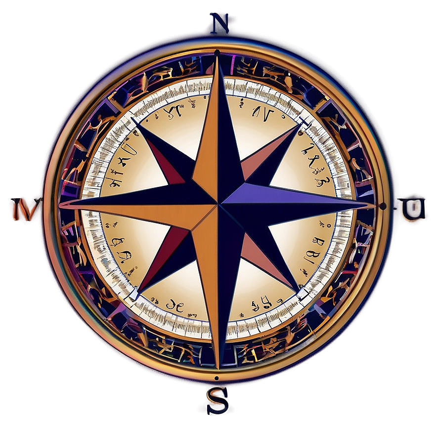 Cartography Compass Rose Png 05252024 PNG Image