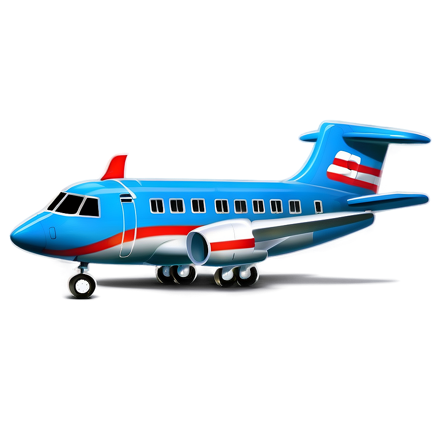 Cartoon Airplane For Kids Png Aac PNG Image